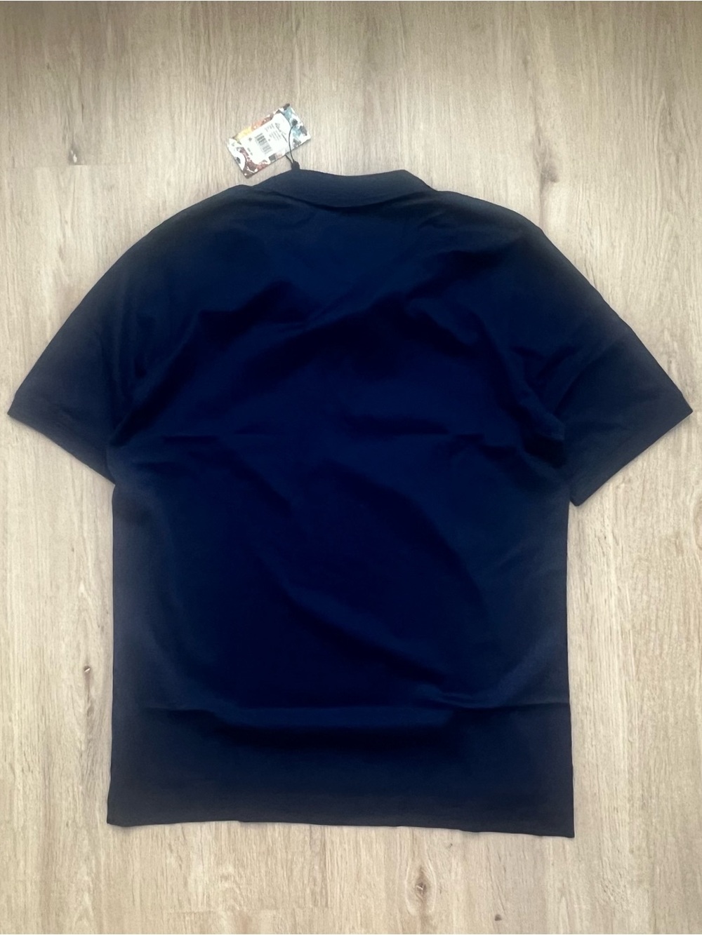NWT Robert Graham Archie Skull Golf Polo Shirt Mens Medium Navy Blue Designer - Picture 3 of 9